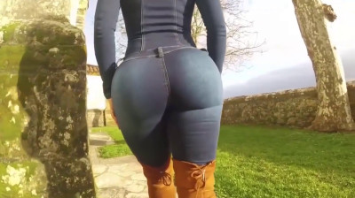 Blue Jeggings Suite