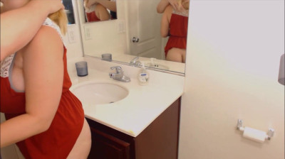 Sexo furtivo en el cuarto de baño