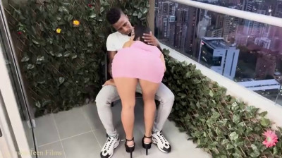 AV - Cheyla Collins - In Pink Dress