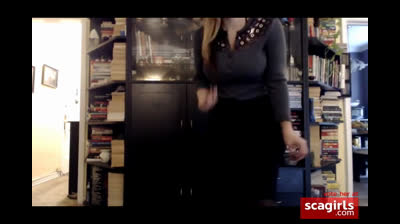 Big-Titted Amateur MILF Rides Her Dildo