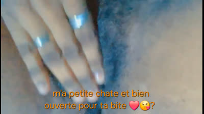 Je me suis bien masturber et ma chate et toute mouillé regarde ❤️?