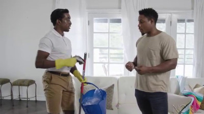 Client bangs his cleaner