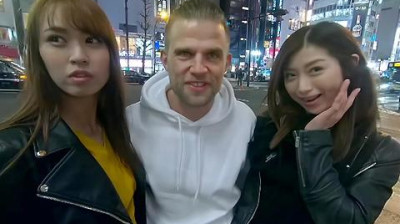 Mona Ayami And Tsubaki Kato Have A Night Of Wild Threesome Sex With A Stud