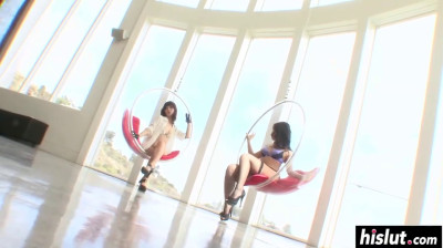 All Asian girl with all bbc orgy