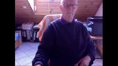 74-Year-Old German Silver Daddy Cums Hard