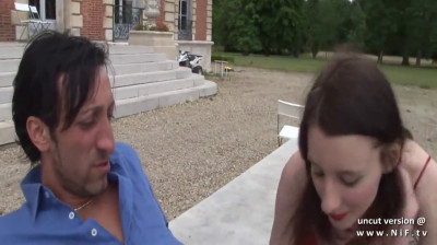 Sex on the garden bench