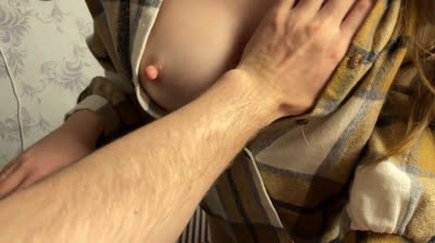 Big-Titted MILF's Blowjob and Mouthful of Cum