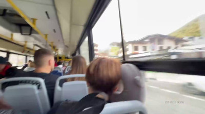 Wichsen im Bus Bringt BJ