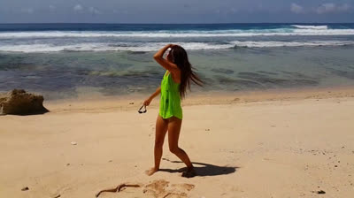 Intense Sex on Paradise Beach: Merging Energies in Harmony