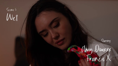 Our Uni Days Sc.5: Wet Blonde Enjoys Fucking Hard (Amy Douxxx)