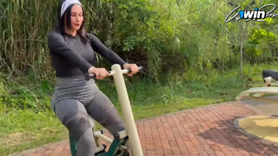 Fitness Girl in Leggings