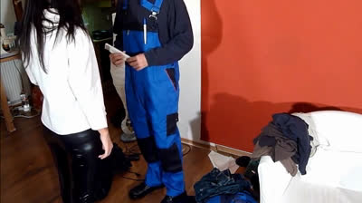 Anal mit dem deutschen Handwerker