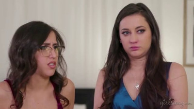 Georgia, April and Jenna get horny in bed