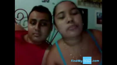 Hot Colombian Couple's Webcam Show