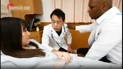 Asuka Ono Interracial Threesome Creampie