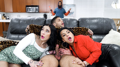 Son, where are your mother and your girlfriend?