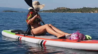 Public Flashing: Butt Plug & Pussy Exposed for Yachts & Fishermen