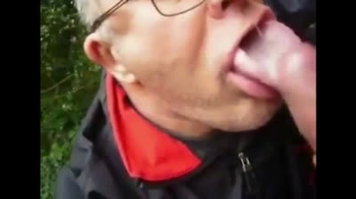 Sucking Cock in the Woods