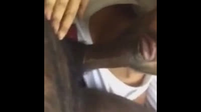 Indian Amateur Sucks a Big Black Cock