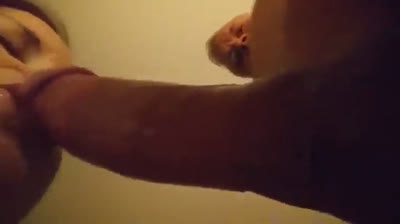 Canadian MILF Gives a Deep Blowjob to Her Neighbor