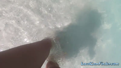 Swimming Naked in Cuba's Atlantic Ocean Waters