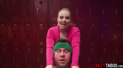 Boob overdose in the locker room