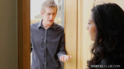 Pollón inglés dando gozo a un coñito francés
