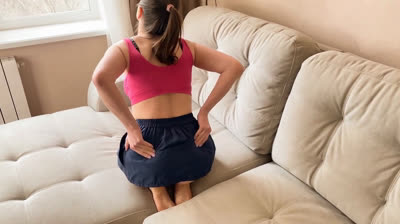 Step Mom's Massage Ends With a Creampie