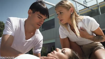 RS - Alexa - Rich Babes Share Pool Boy In Threesome