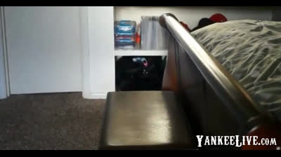 Black Girl Masturbates with Sex Toy and Squirts Hard