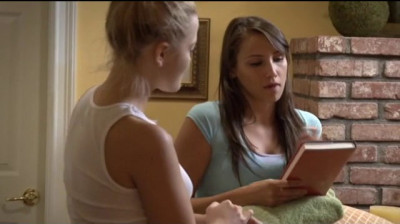 Alexis and Celeste get sensually horny in bed