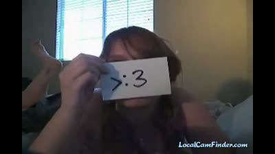 Redhead Holly's Solo Webcam Show