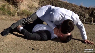 Gay sex after a deal gone wrong