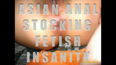 Asian Anal Adventure in Stockings