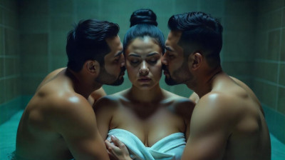 Janna Unexpected Sensual Gangbang in Belek Hamam Turkey Bathhouse