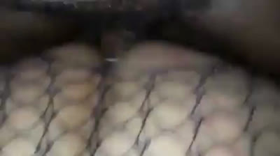 Crossdresser Takes on a Big Black Cock