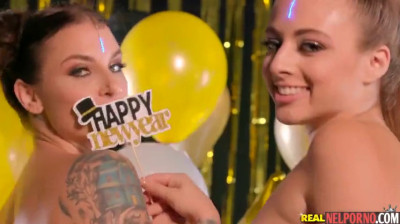 New Year celebration for three