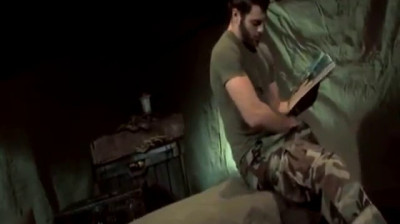 Tommy Defendi and Rusty Stevens in the military
