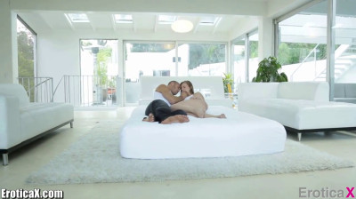 Gorgeous blonde fucking her new boyfriend