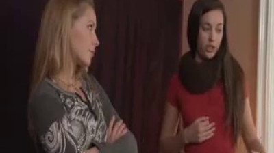 Georgia and Lena get lusty in bed