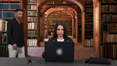 Anal sex in the library with a French student