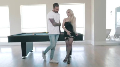 Lovemaking at the pool table with Skylar and Quinton
