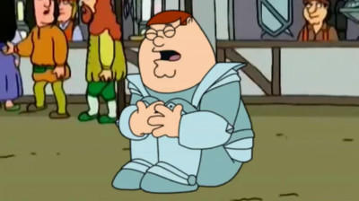 Lois Griffin brincando com Glenn