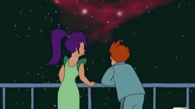 Fry e Leela di Futurama scopano insieme