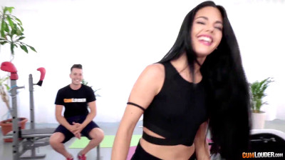 Se zumba a Apolonia en el gym