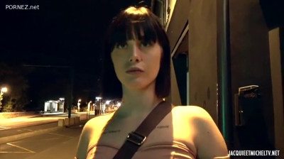 Italian waitress fucking with two Frenchmen