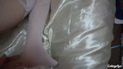 TEEN VERIFIED AMATEUR BUTT PLUG POV FUCK - D's 25 Days of Christmas Day 22 (collegeluv)