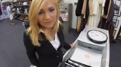 Fired secretary seeks money at pawnshop