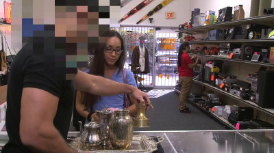 Black nurse gets her needed money in the pawn shop