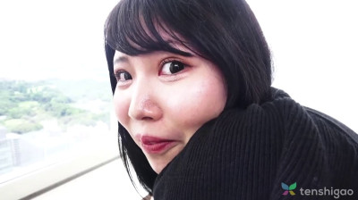 Amateur japanese teen with huge tits in her first time